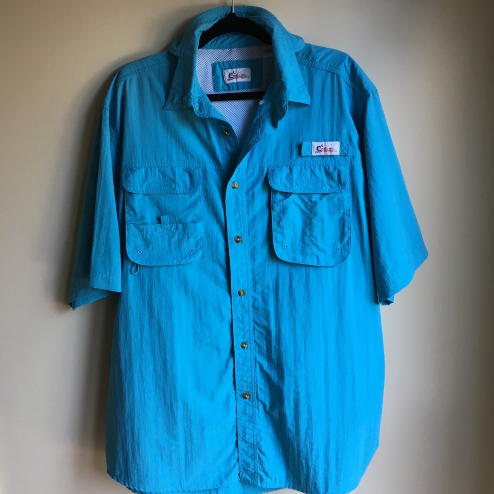 World Wide Sportsman XL Fishing Shirt Vented